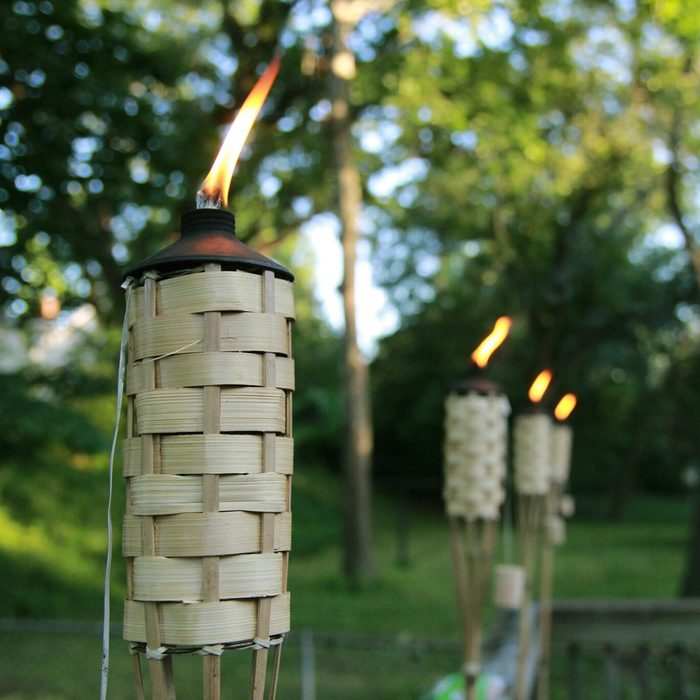 Tiki Burning backyard entertainment ideas
