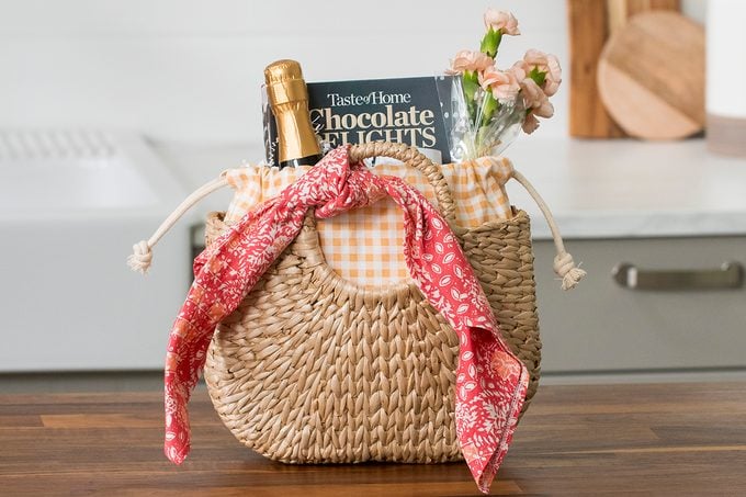 A little something gift basket