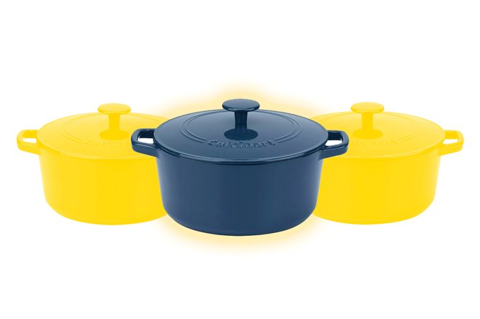 Cuisinart Chef's Classic 5qt Blue Enameled Cast Iron Round Casserole with Cover - CI650-25BG