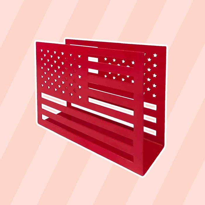 americana kitchen Celebrate Americana Together Flag Shaped Napkin Holder