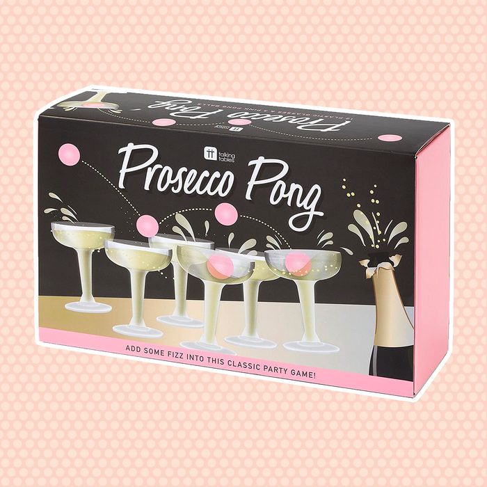 Prosecco Pong adult party games