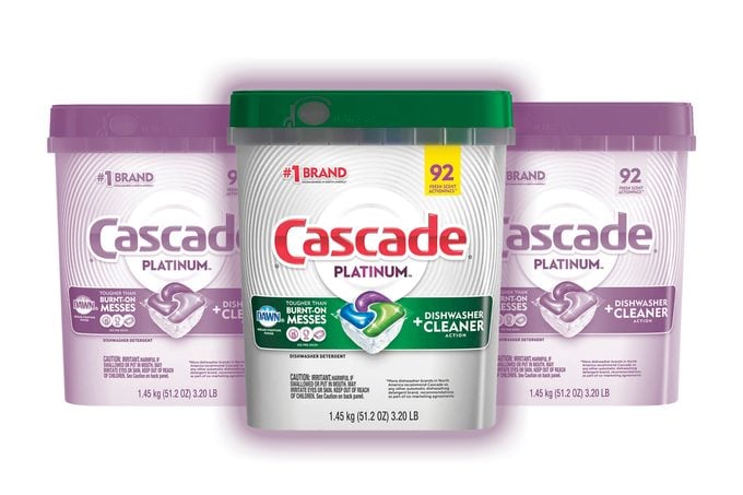 Cascade Platinum ActionPacs Dishwasher Detergent with Dawn, Fresh Scent - 92 Count
