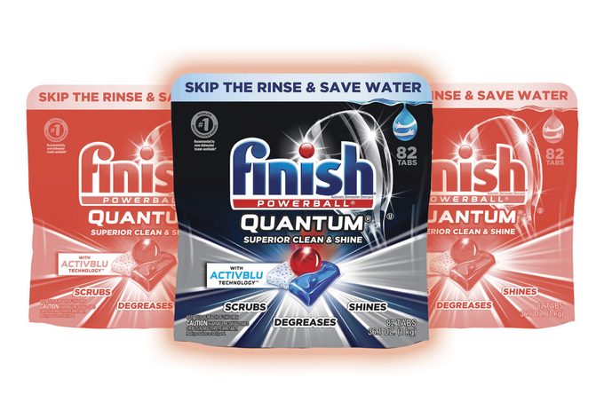 Finish - Quantum - 82ct - Dishwasher Detergent - Powerball - Ultimate Clean & Shine - Dishwashing Tablets - Dish Tabs