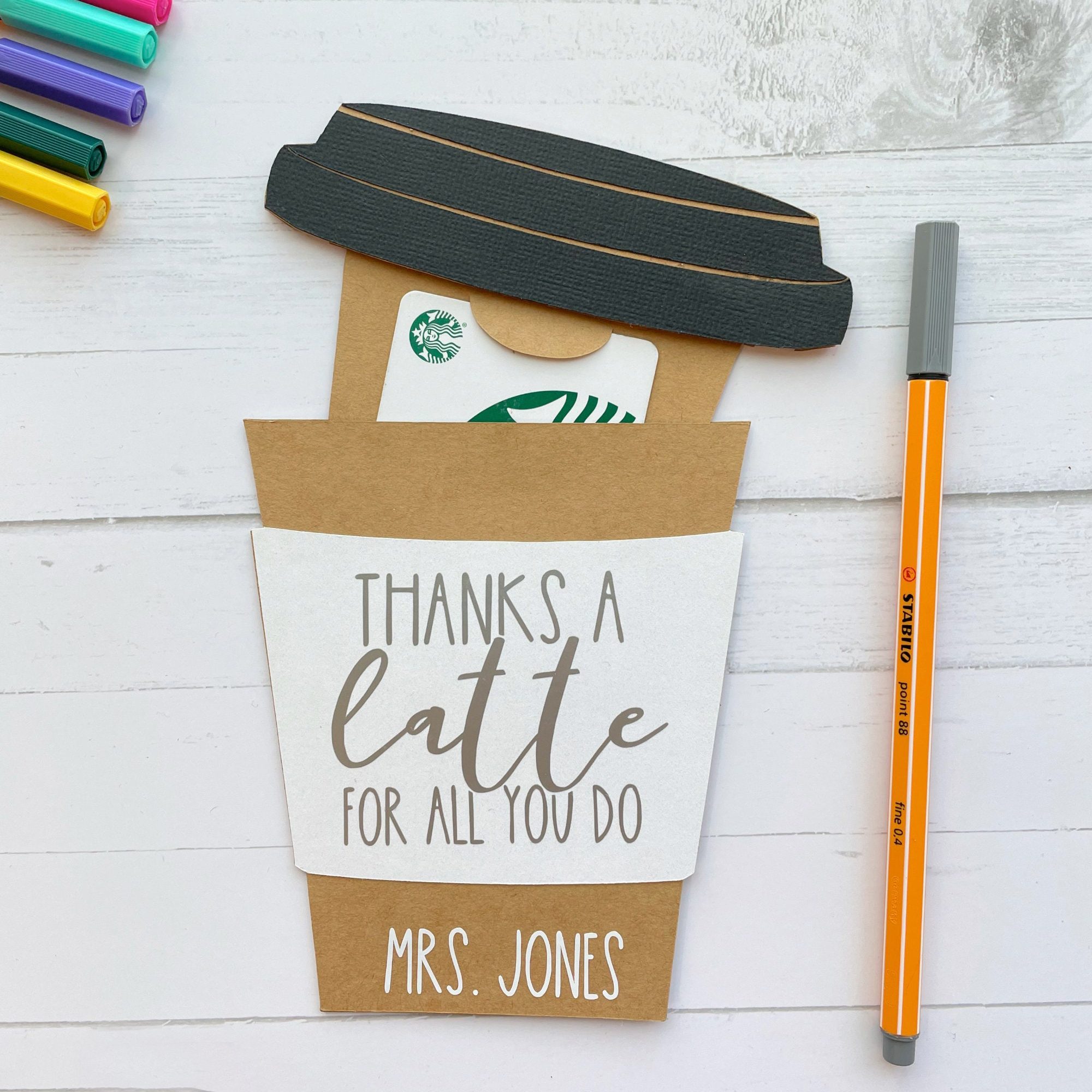 Creative Gift Card Holder Gift For Teachers