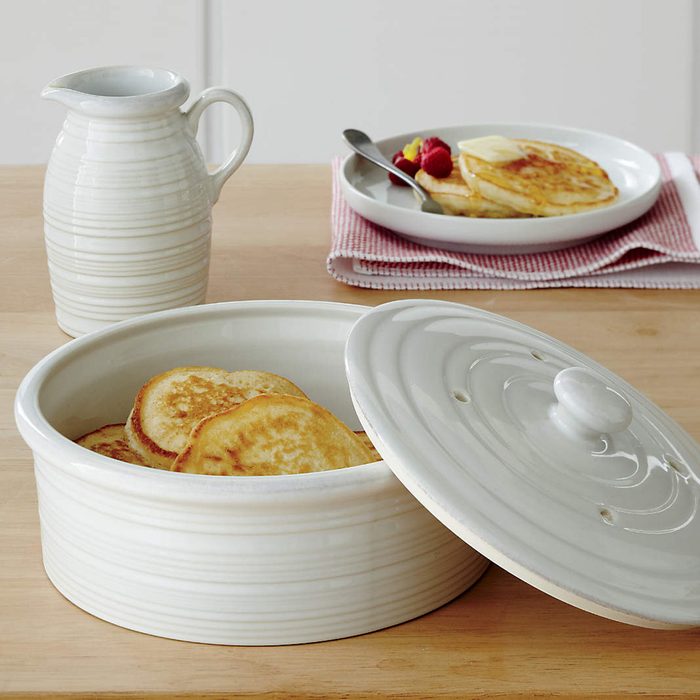 pancake tools Farmhouse White Pancake Warmer