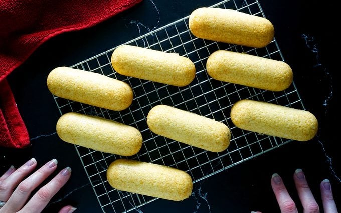 Remove and cool Homemade Twinkies recipe