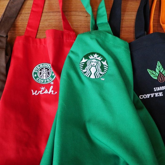 Starbucks Apron Colors