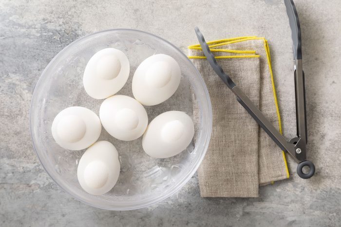 Quick and Easy Air Fryer Hard Boiled Eggs - Erhardts Eat