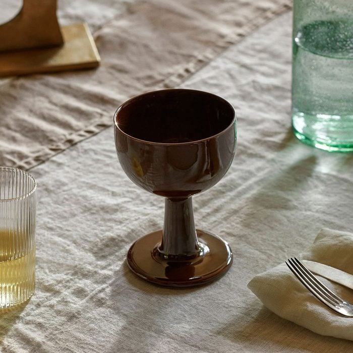 Stoneware Wine Glass