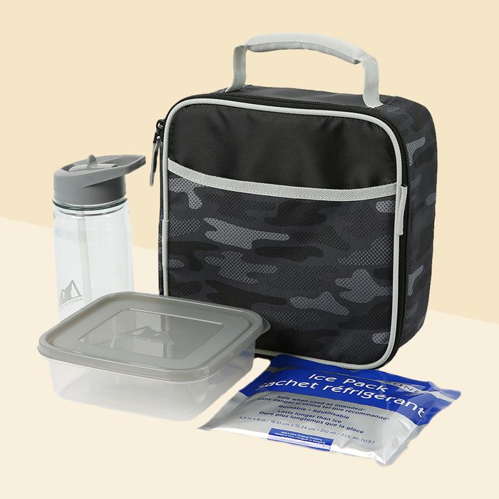Arctic Zone Reusable Lunch Box with Accessories and Microban® Protected Lining, Camo