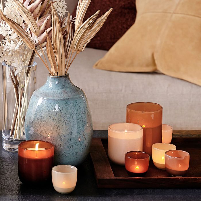 Modern Glass Votive Candle Holders