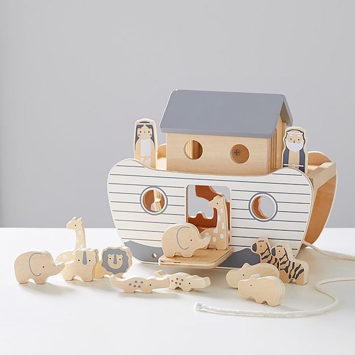 Noahs Ark Wooden Toy Set