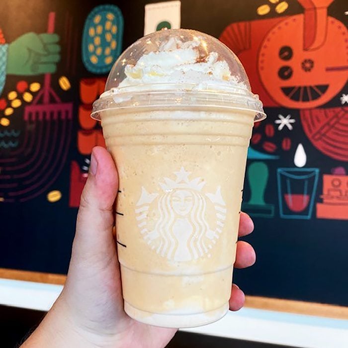 Starbucks Pumpkin Pie Frappuccino Courtesy Totallythebomb.com