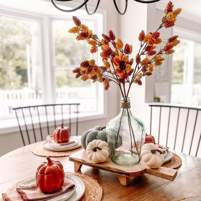 Sweethomevalley Fall Foliage Centerpiece