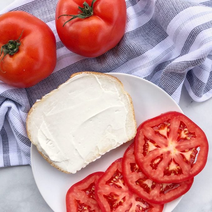 Tomato Sandwich ingredients