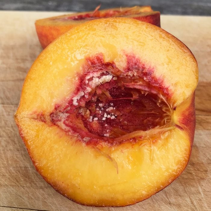 Peach Callus Tissue on Fresh Peach