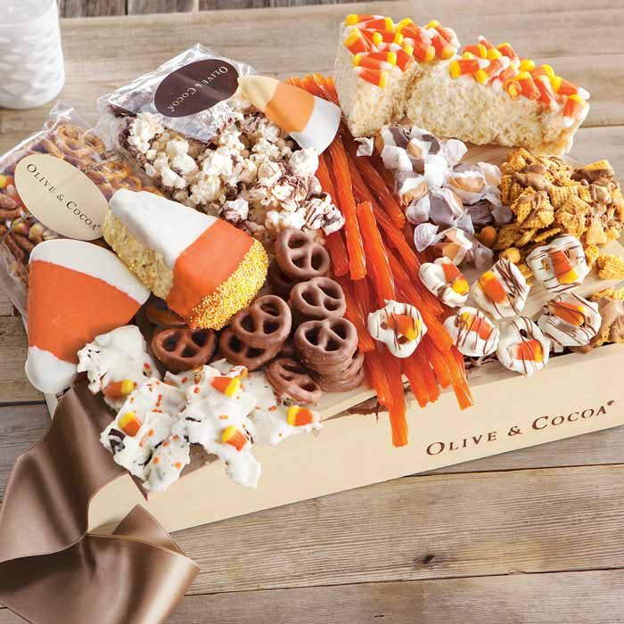 Candy Corn Treats Crate