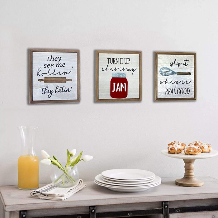 Homirable Kitchen Wall Décor, Whip It Real Good