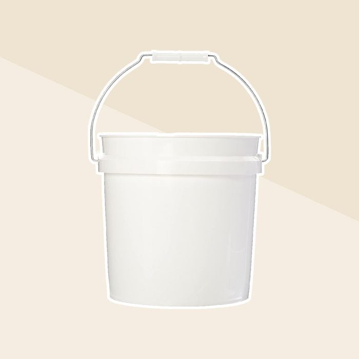 Leaktite 2glskd 2 Gallon White Plastic Pail