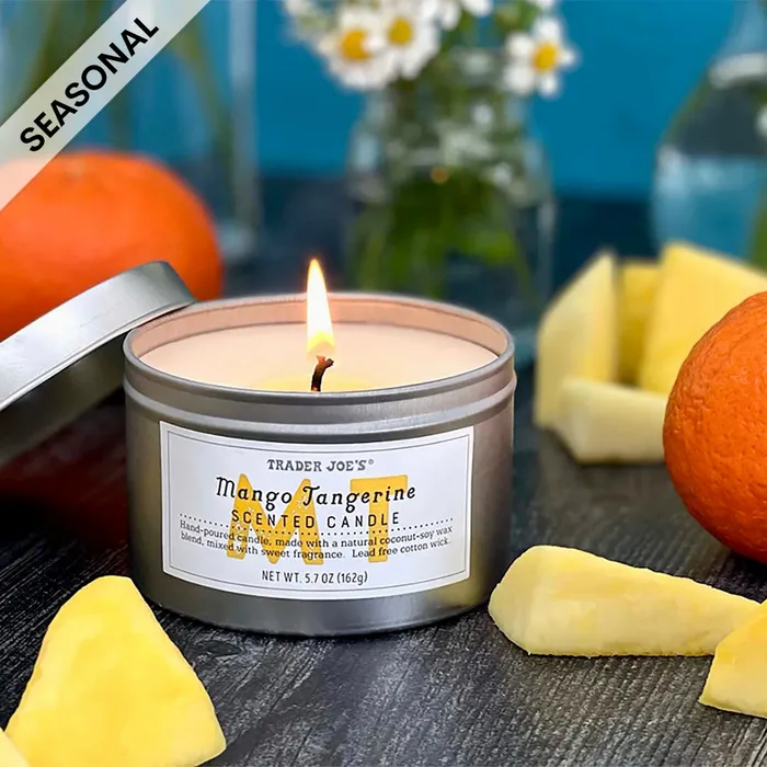 Mango Tangerine Scented Candle Via Tj