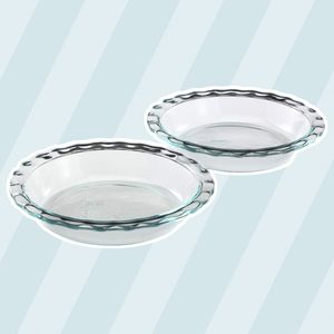 Pyrex Glass Plate 9 5 Inch 2 Pack