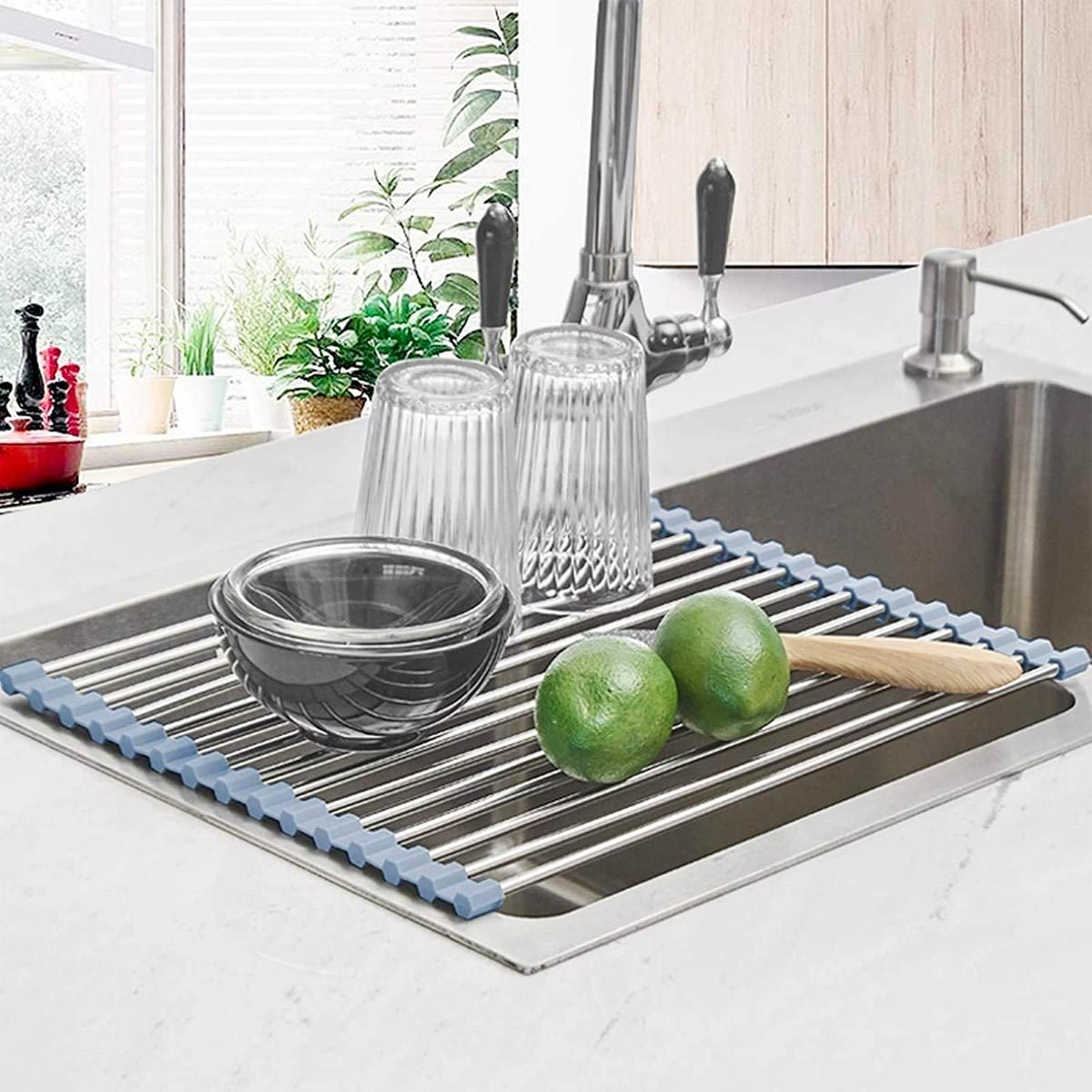 Dish drying rack small - Dish drying rack & mat - Sink side - Kitchen &  cooking