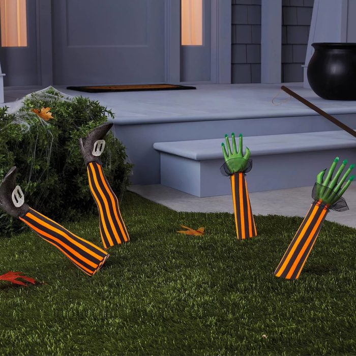 Witch Feet Yard Stakes Target Halloween Decorations