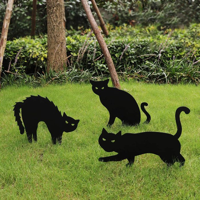 Black Cat Yard Cutouts