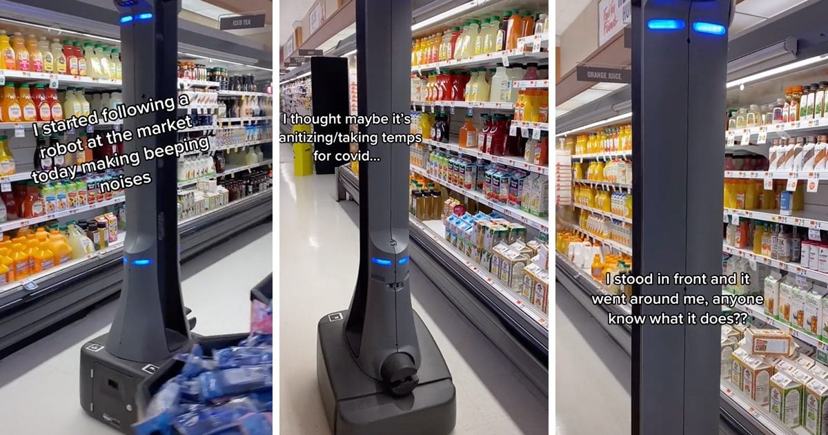 maksimere Happening Vend om If You See Robots in Grocery Stores, Here's What They're Doing