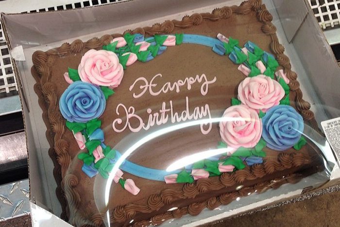 Chocolate Happy Birthday Costco Cake