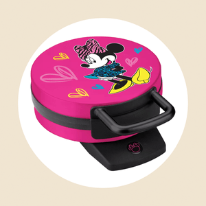 Disney Minnie Mouse Round Character Waffle Maker Ecomm Via Macys.com