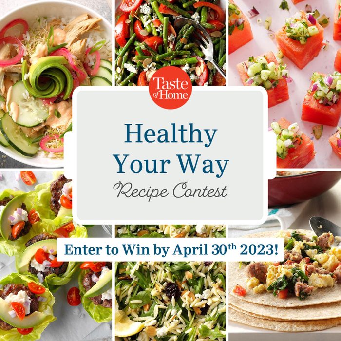Healthy Your Way Recipe Contest Graphic Sq