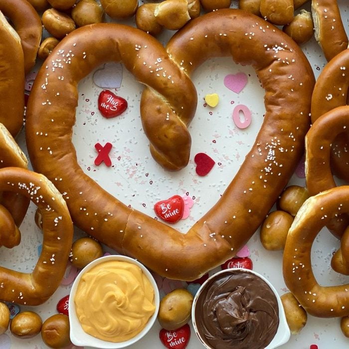 Heart Shaped Pretzel