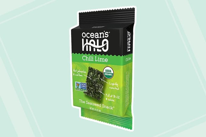 Oceans Halo Chili Lime Seaweed Snack