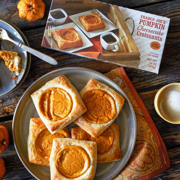 Trader Joes Pumpkin Cheesecake Croissants