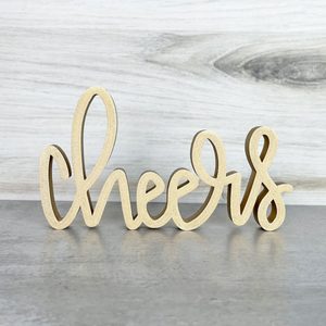 Cheers Sign Decor