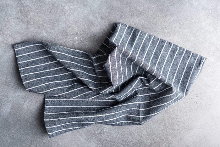 Striped Linen kitchen textile