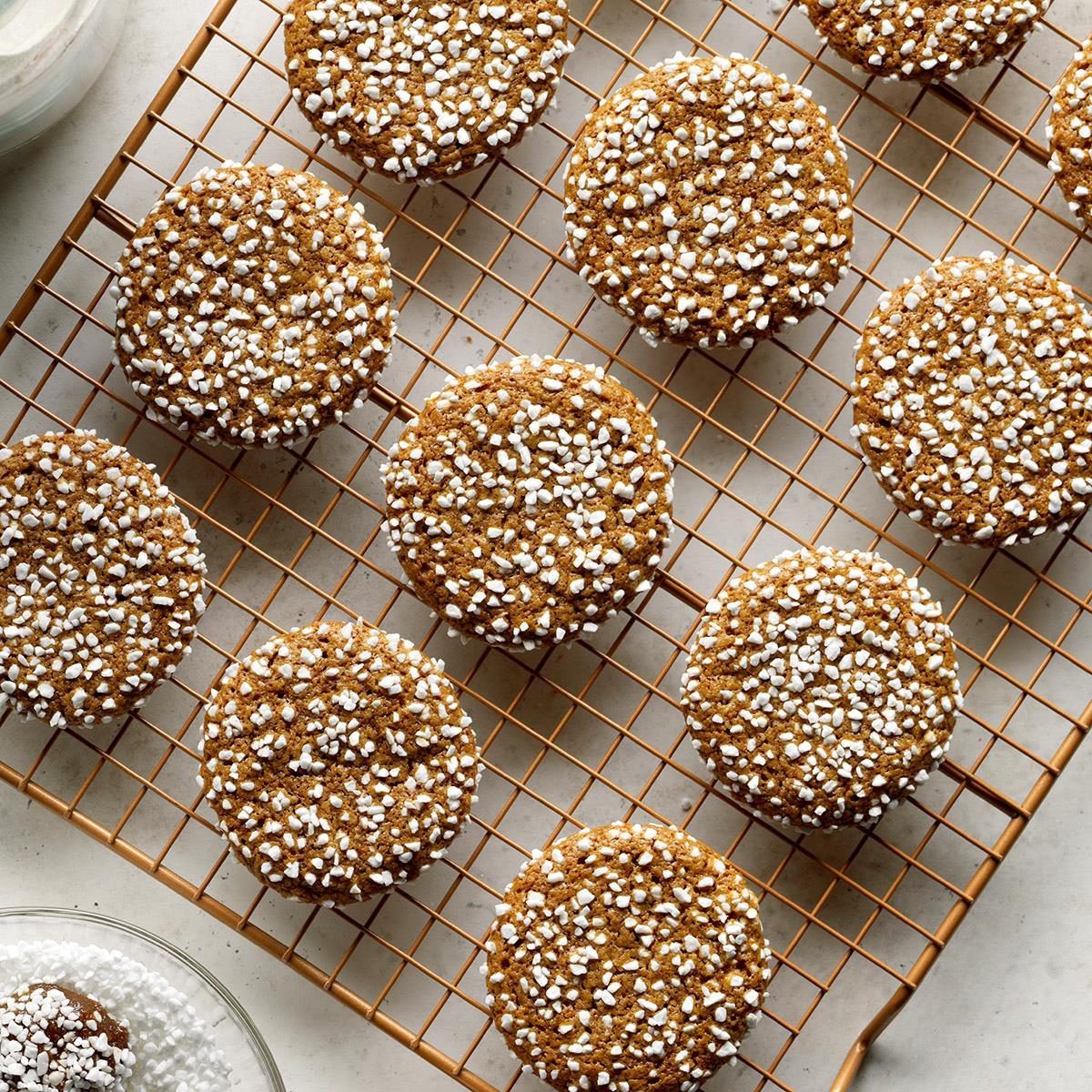 Gingerbread Amaretti Cookies