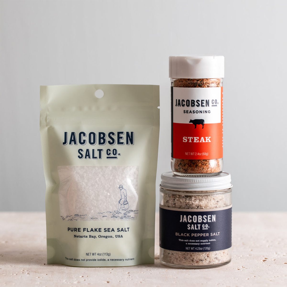 Jacobsen Salt Co. Grilling Trio