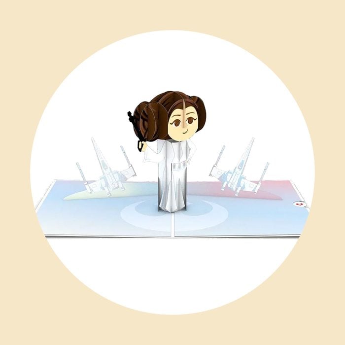 Princess Leia 3 D Card