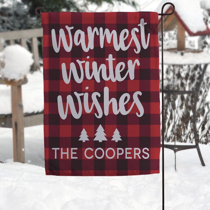 Season's Greetings Garden Flag