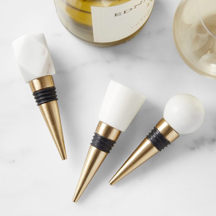 Williams Sonoma Marble Wine Stoppers Ecomm Williams Sonoma.com