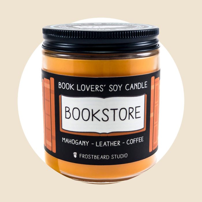 Bookstore Candle