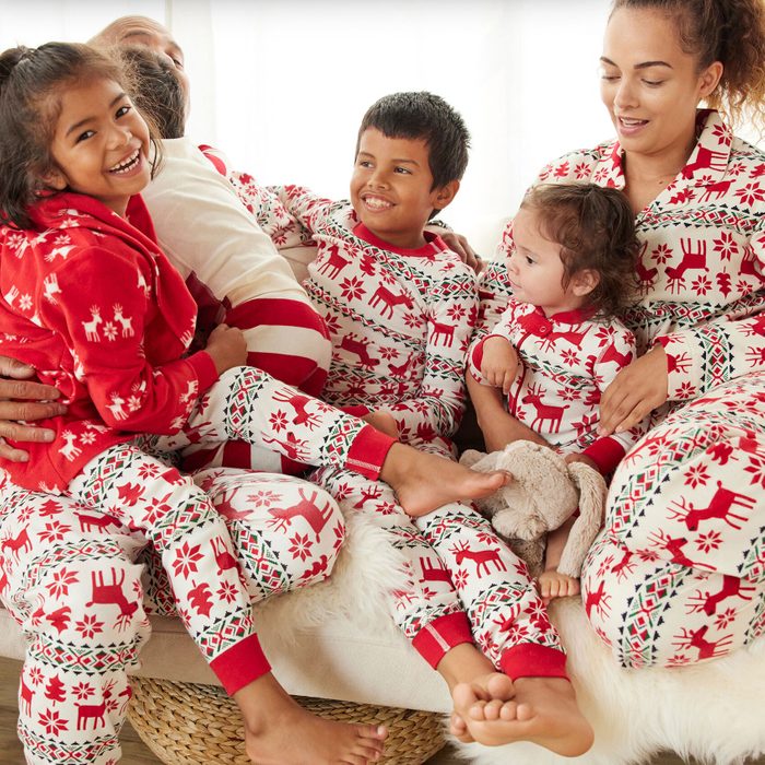 Dear Dee Matching Family Pajamas for St Nick Gifts