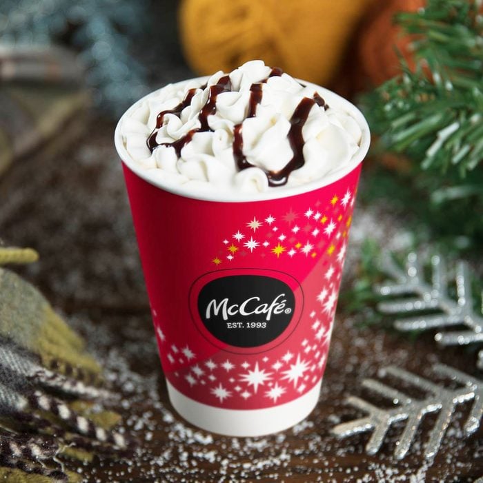 Mcdonald's Holiday Drink Peppermint Mocha