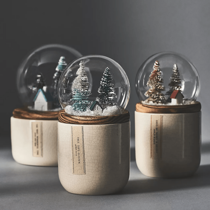 Snow Globe Candles