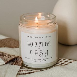 Warm And Cozy Candle Via Amazon.com Ecomm