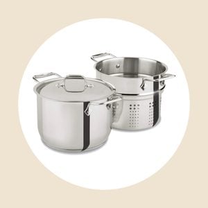 All Clad E414s6 Stainless Cookware 6 Quart