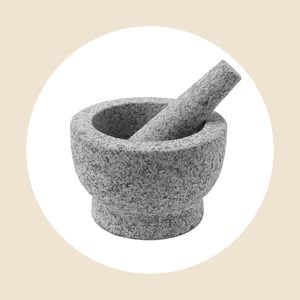 Chefsofi Mortar Pestle Set Anti Scratch