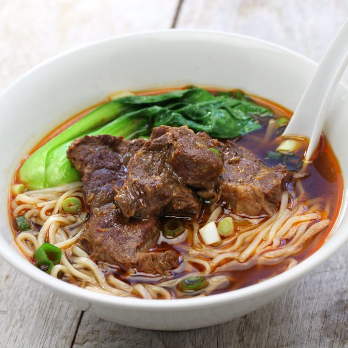 Chinese beef noodle soup